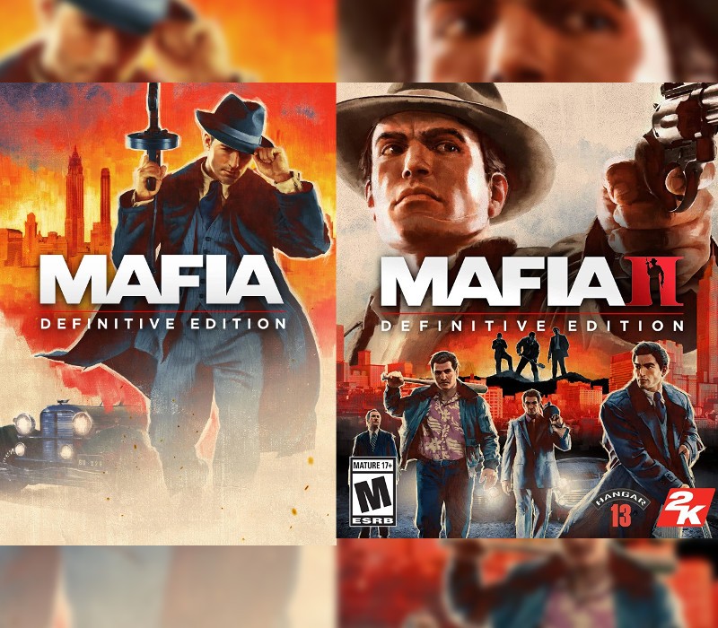 Mafia: Definitive Edition + Mafia II: Definitive Edition EU Steam CD K
