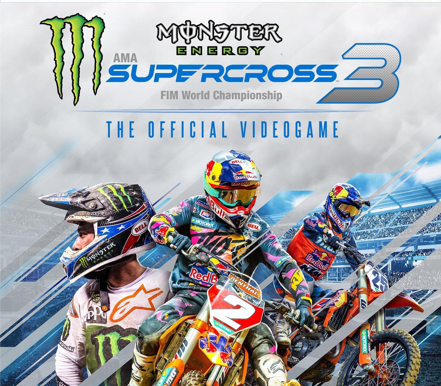 Monster Energy Supercross - The Official Videogame 3 EU XBOX One CD Ke