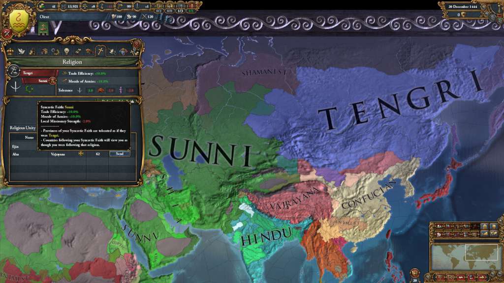 Europa Universalis IV - The Cossacks Expansion Steam CD Key