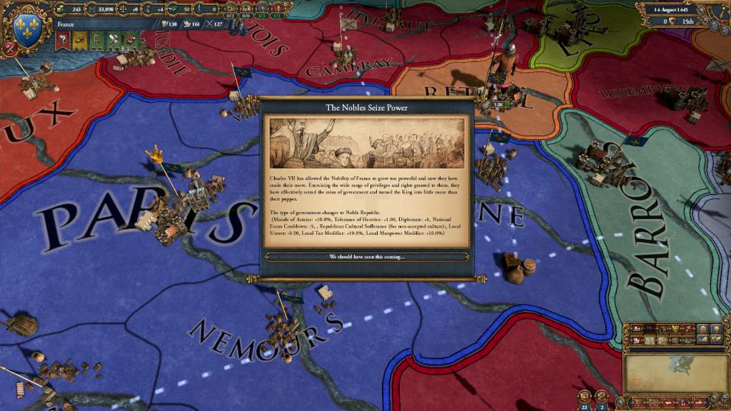 Europa Universalis IV - The Cossacks Expansion Steam CD Key