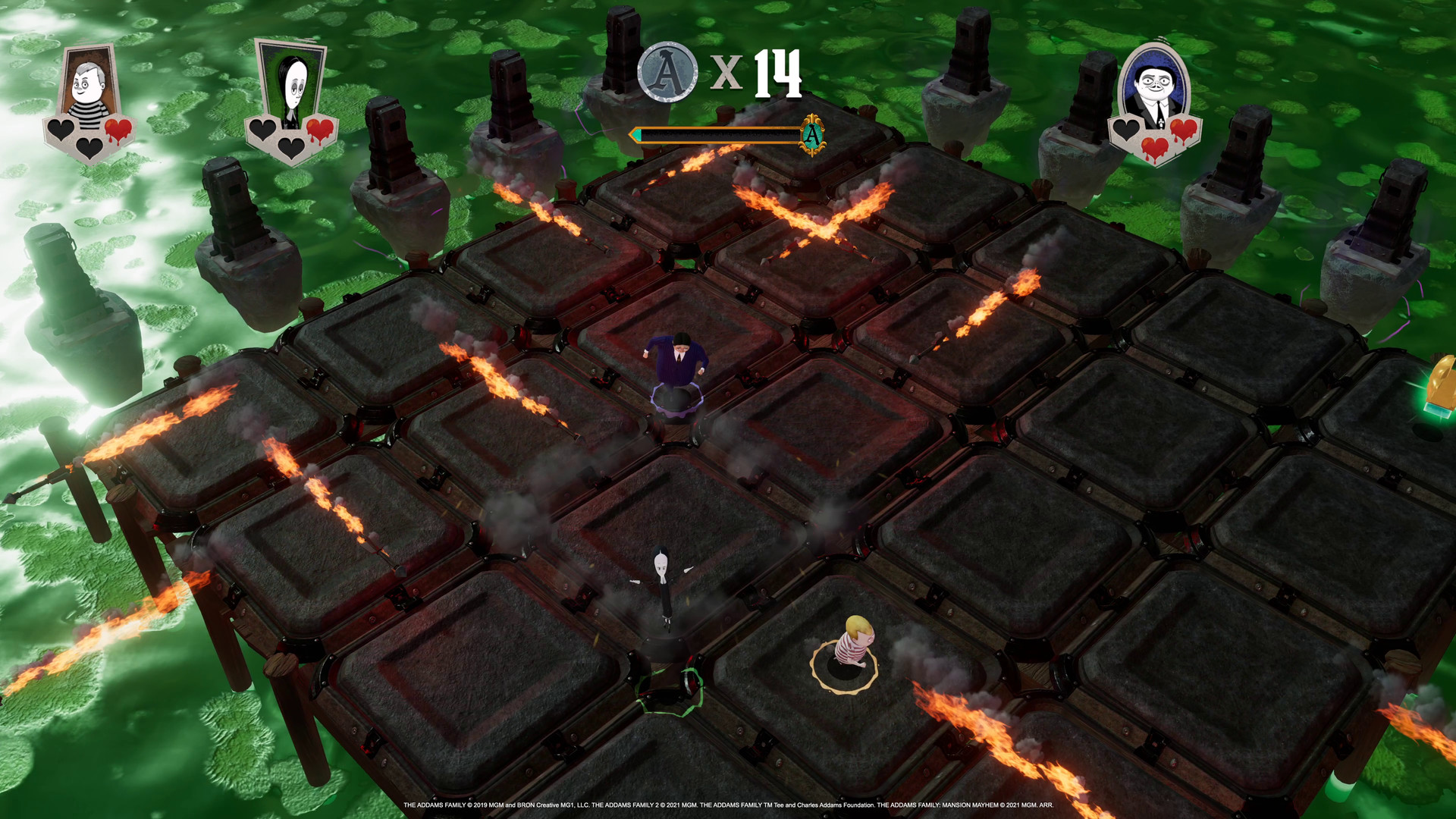 The Addams Family: Mansion Mayhem PC Steam CD Key