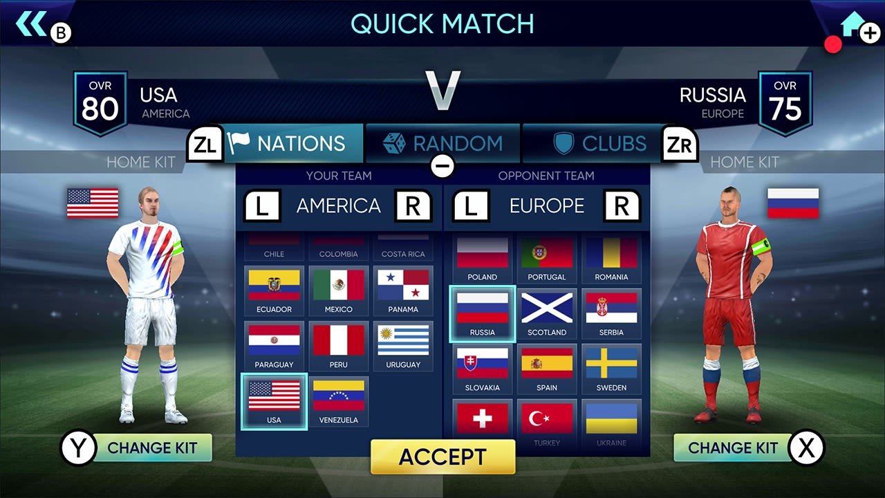Football Cup 2021 EU Nintendo Switch CD Key
