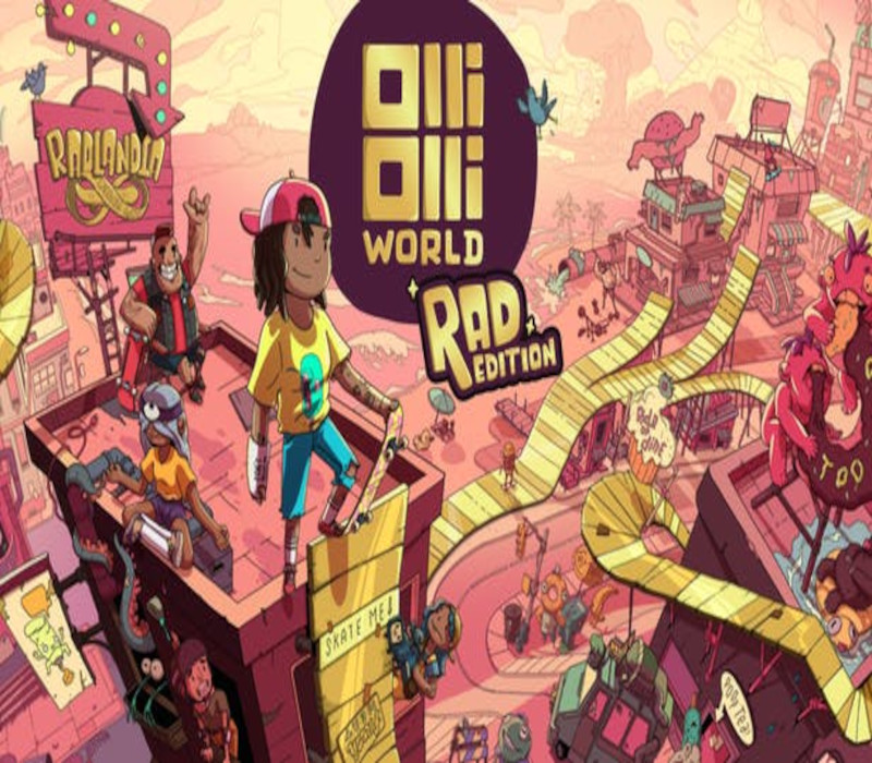 OlliOlli World: Rad Edition EU Steam CD Key	