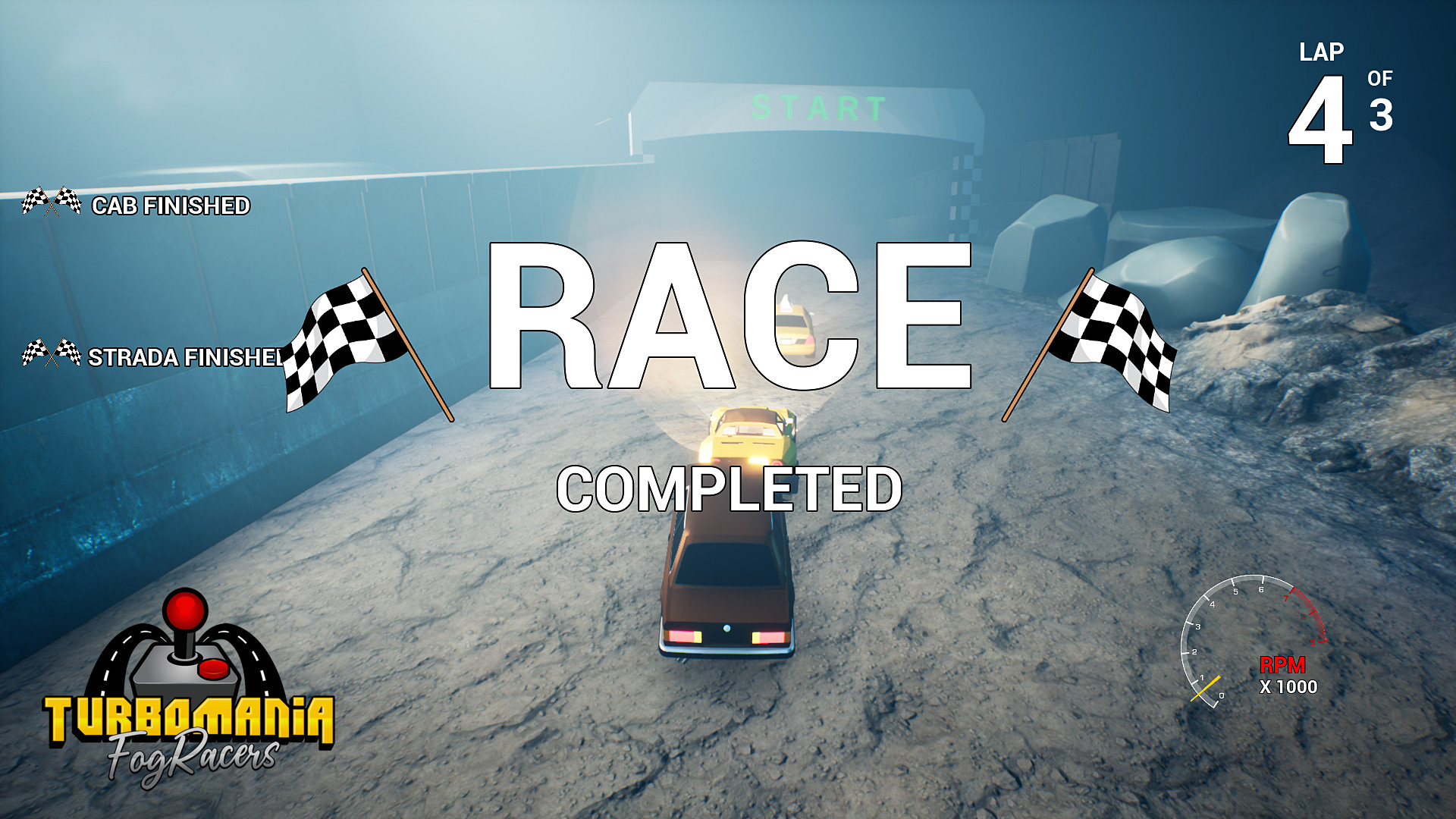 TurboMania Fog Racers Steam CD Key