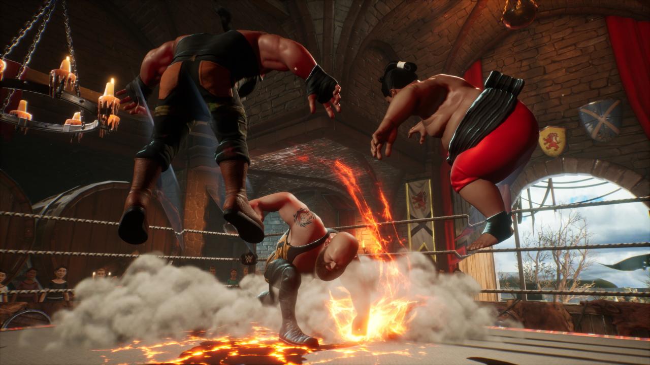 WWE 2K Battlegrounds & Ultimate Brawlers Pass Bundle PC  Steam CD Key