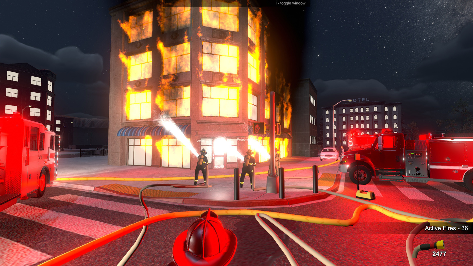 Flashing Lights - Police, Firefighting, Emergency Services Simulator S