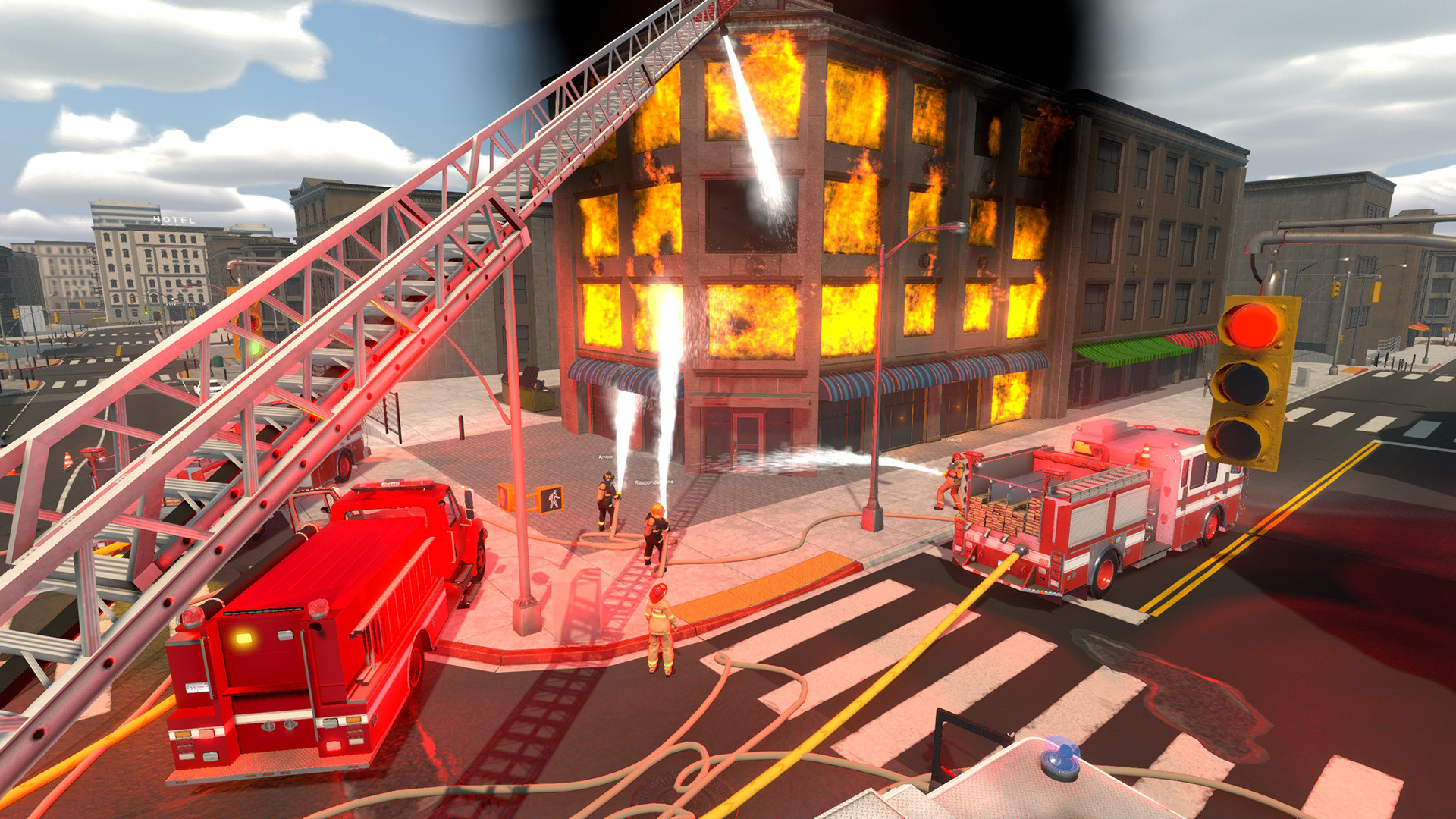 Flashing Lights - Police, Firefighting, Emergency Services Simulator S