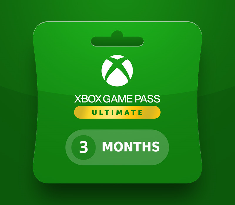 Xbox Game Pass Ultimate - 3 Month Subscription ACCOUNT