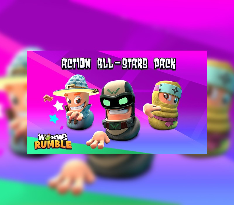 Worms Rumble - Action All-Stars Pack DLC PC Steam CD Key