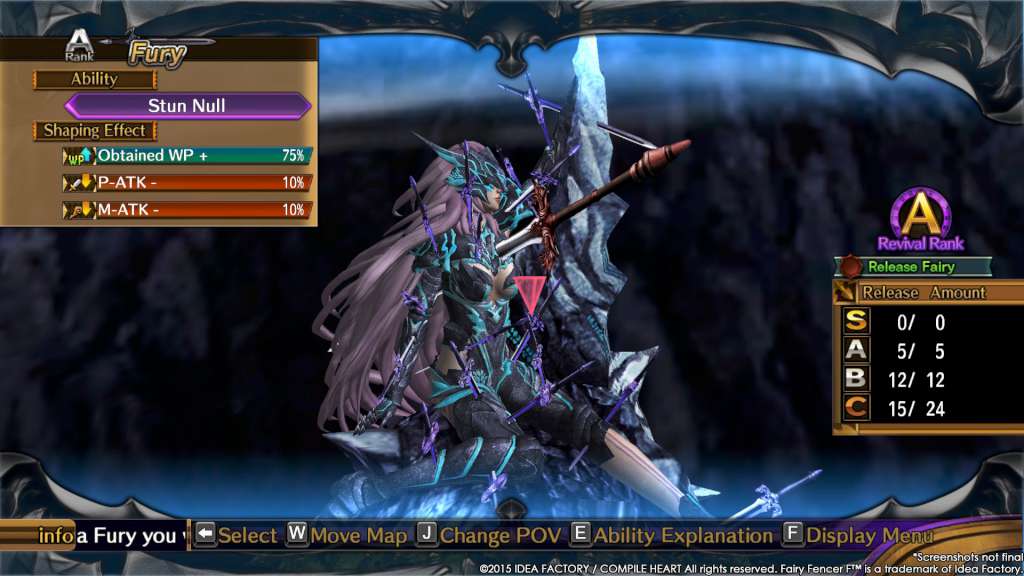 Fairy Fencer F RoW Steam CD Key