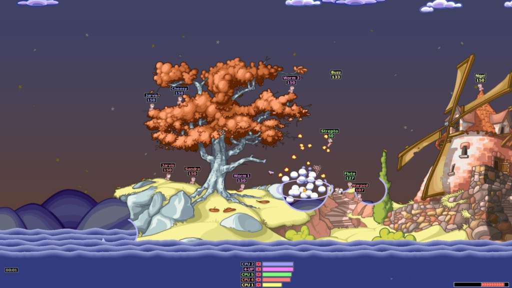 Worms Armageddon EU Steam CD Key