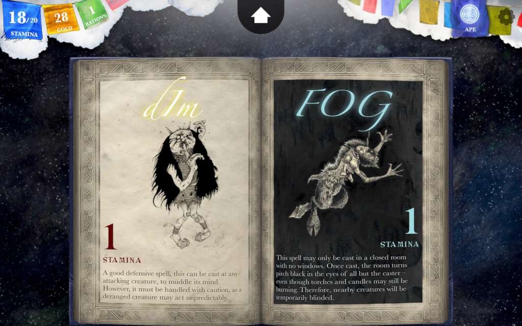 Sorcery! Parts 1 and 2 Steam CD Key