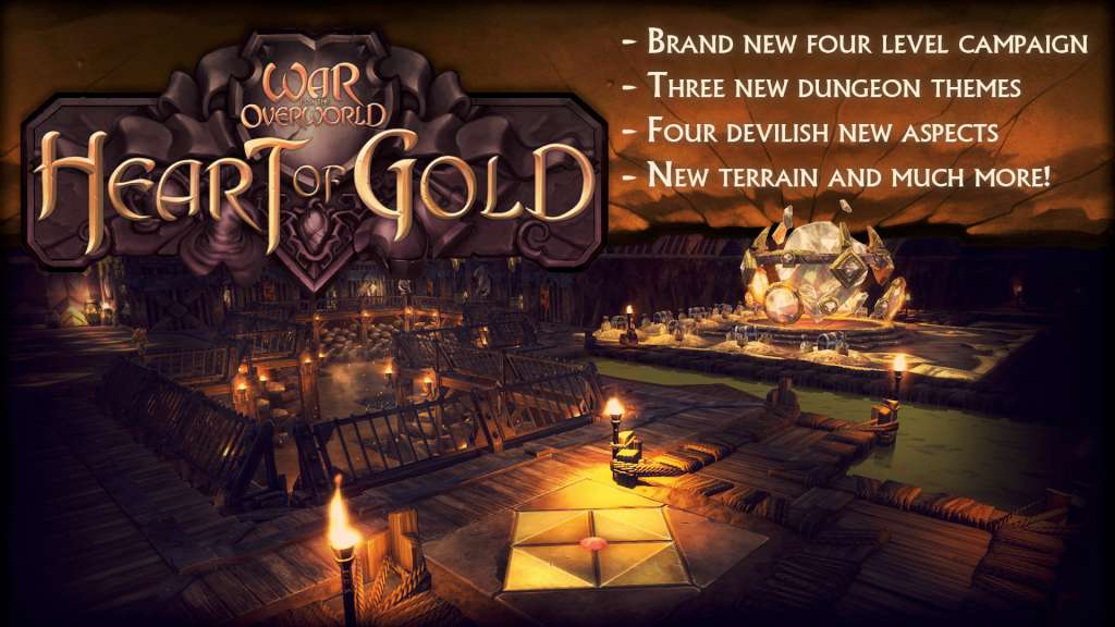 War for the Overworld - Heart of Gold DLC GOG CD Key