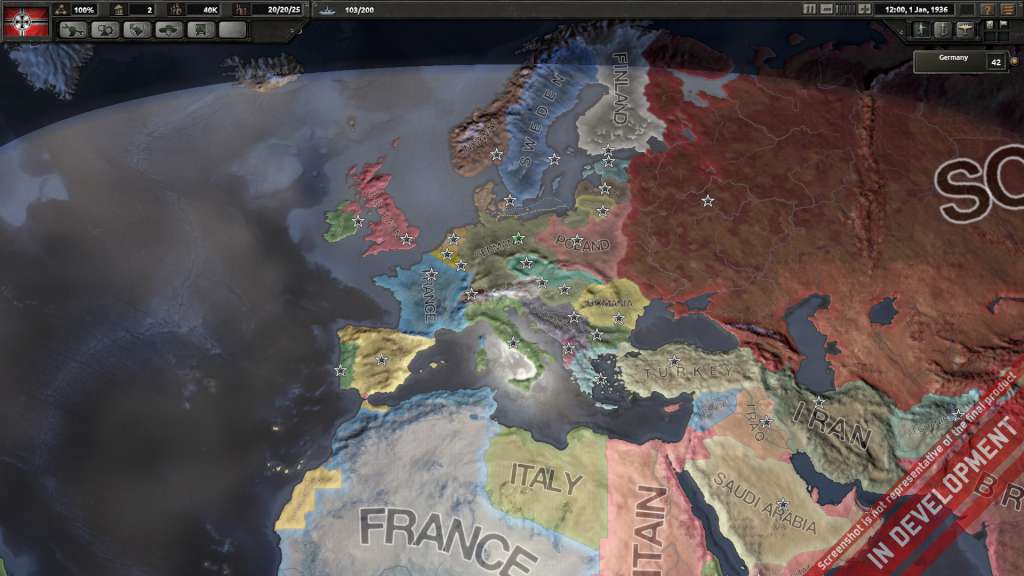 Hearts of Iron IV: Cadet Edition EU PC Steam CD Key