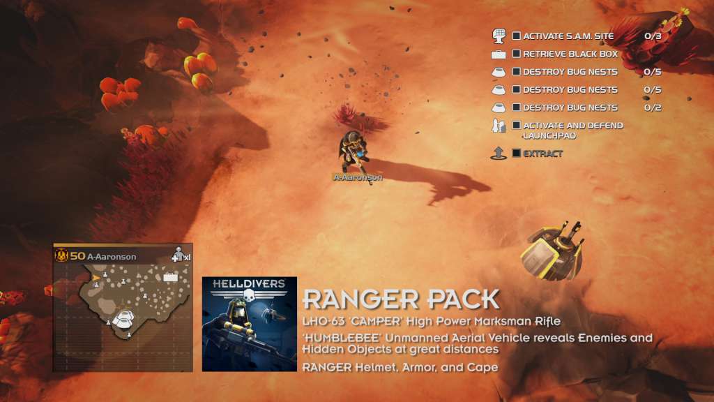 HELLDIVERS - Ranger Pack DLC PC Steam CD Key