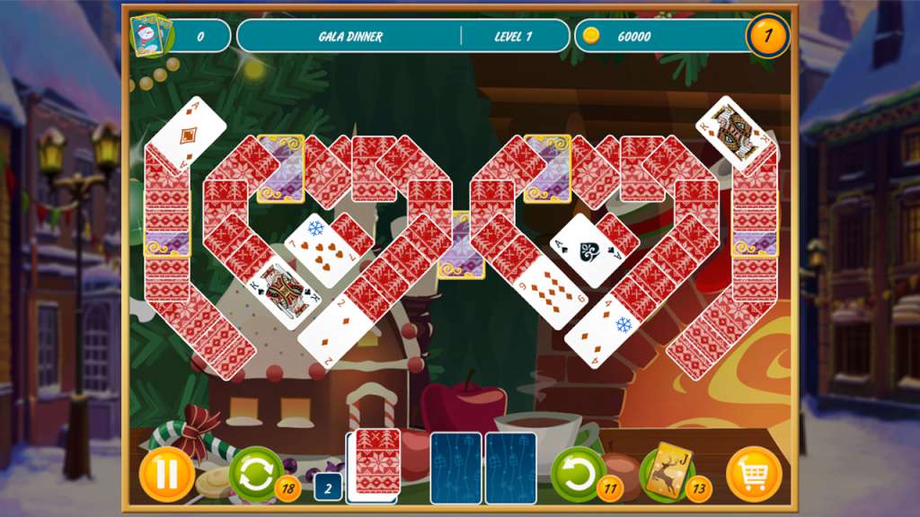 Solitaire Christmas. Match 2 Cards Steam CD Key
