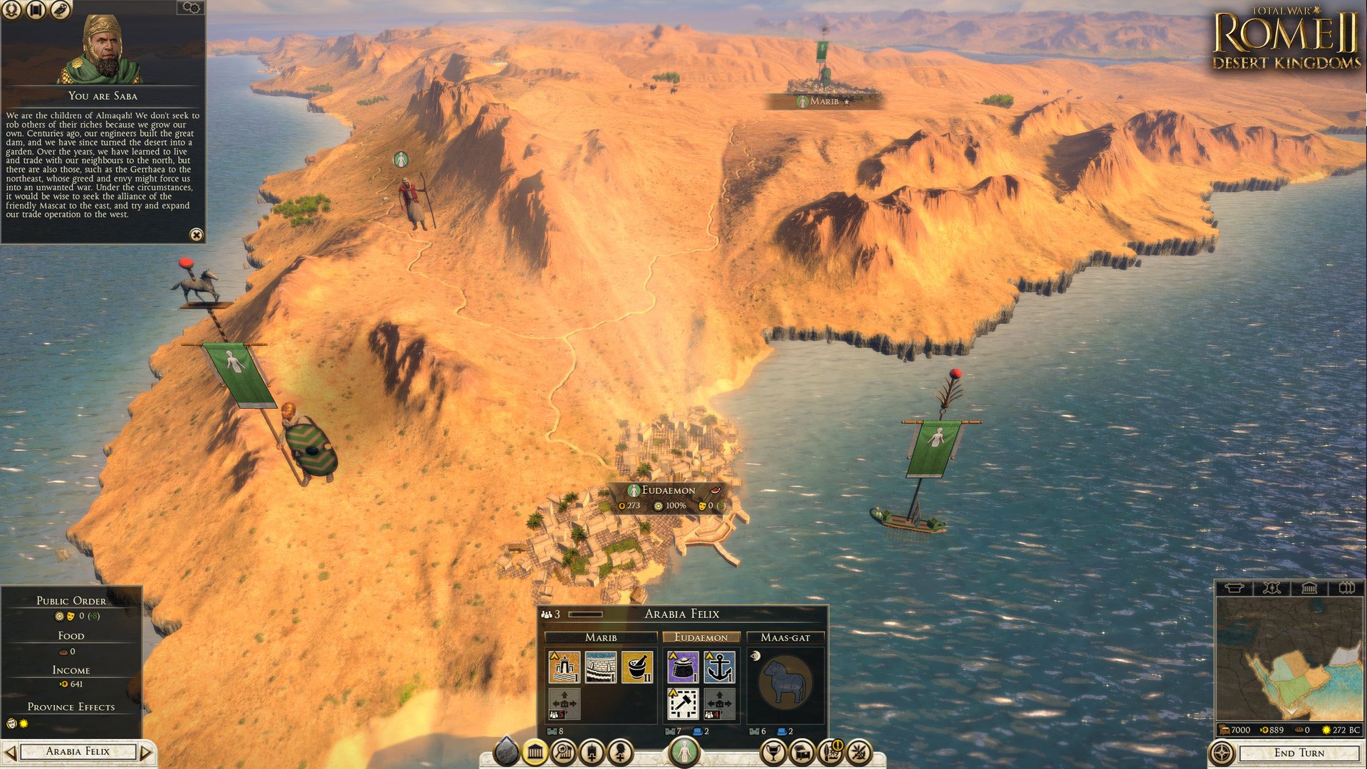 Total War: ROME II - Desert Kingdoms Culture Pack DLC RU/CIS PC Steam CD Key
