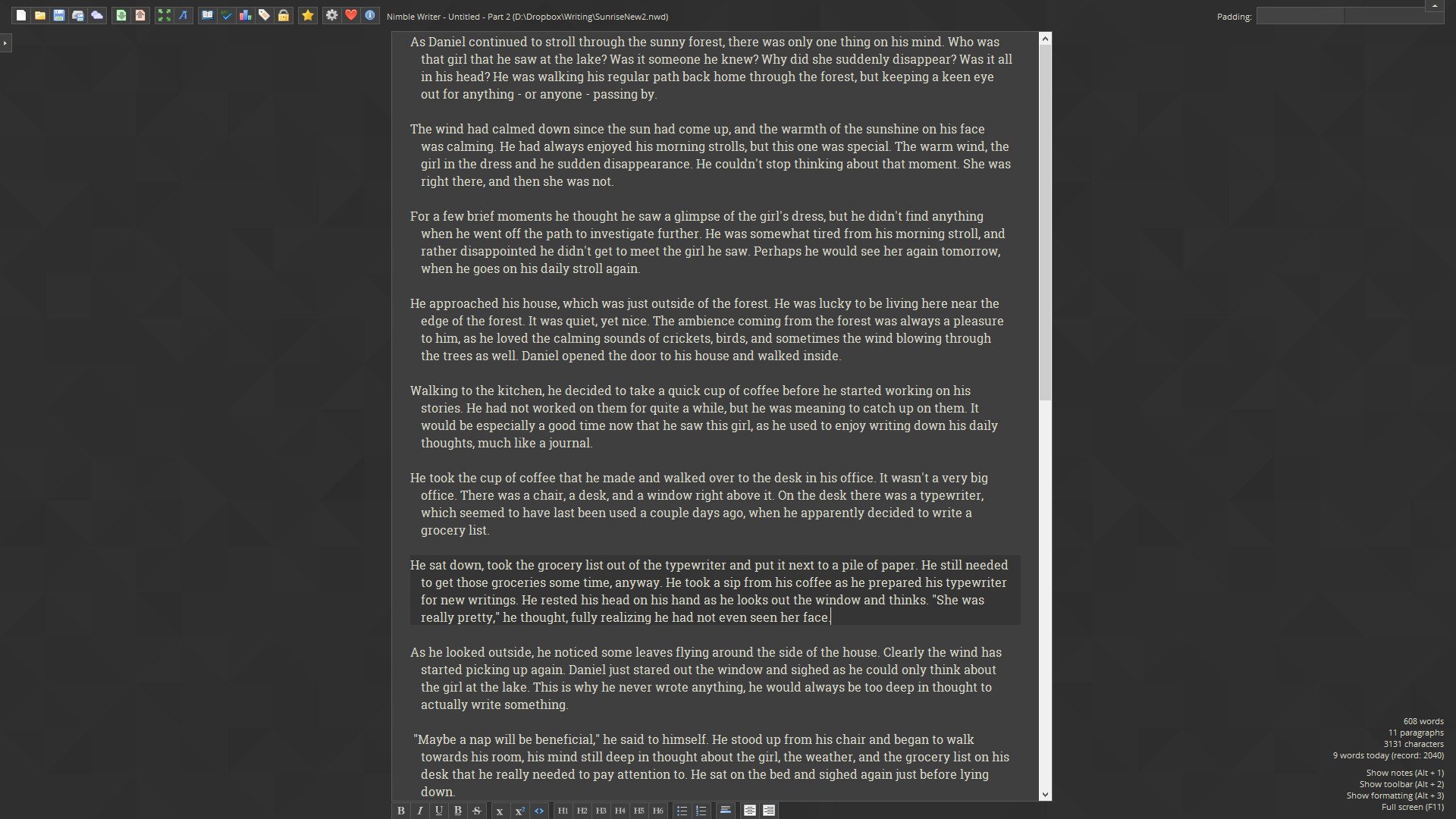 Nimble Writer Steam CD Key