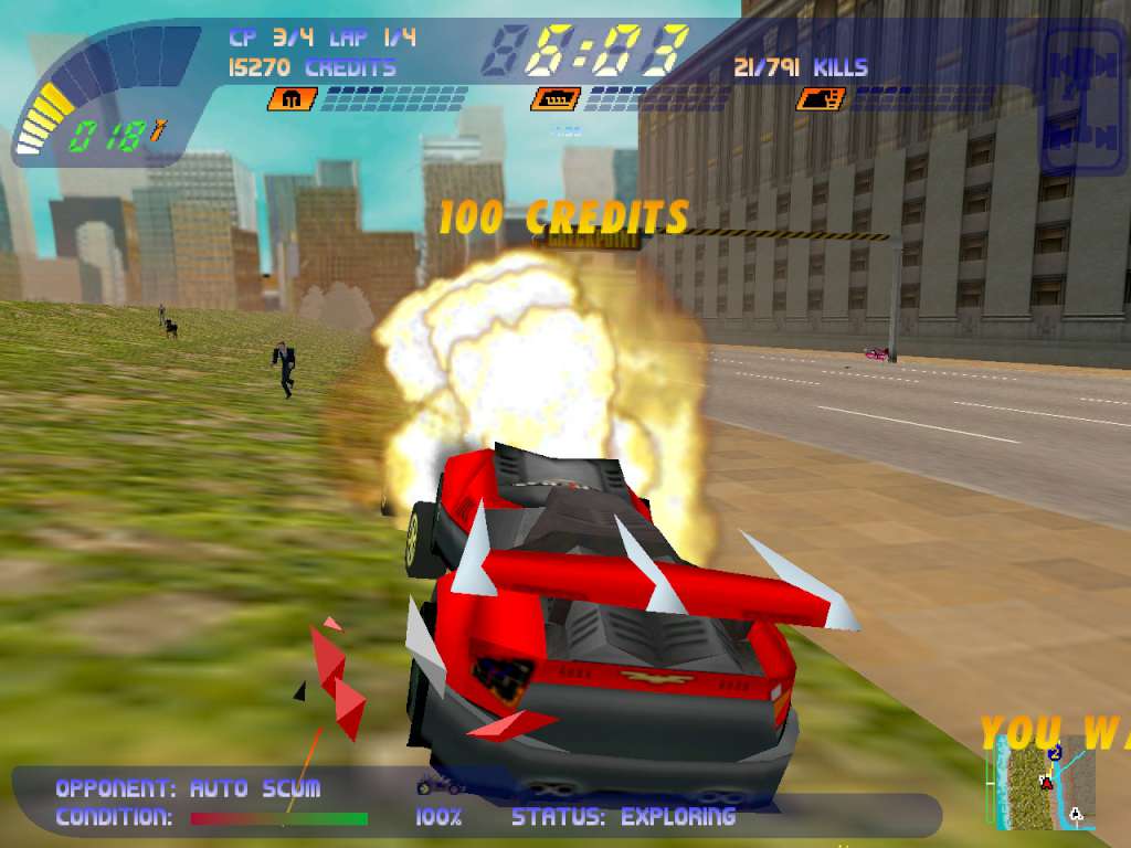 Carmageddon 2: Carpocalypse Now PC Steam CD Key