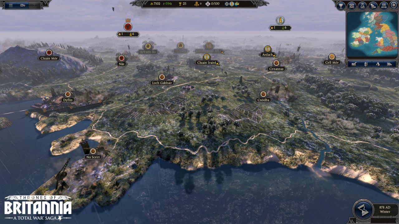 Total War Saga: Thrones of Britannia EU PC Steam CD Key