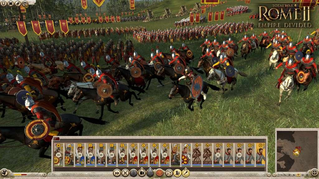 Total War: ROME II - Empire Divided EU DLC PC Steam CD Key
