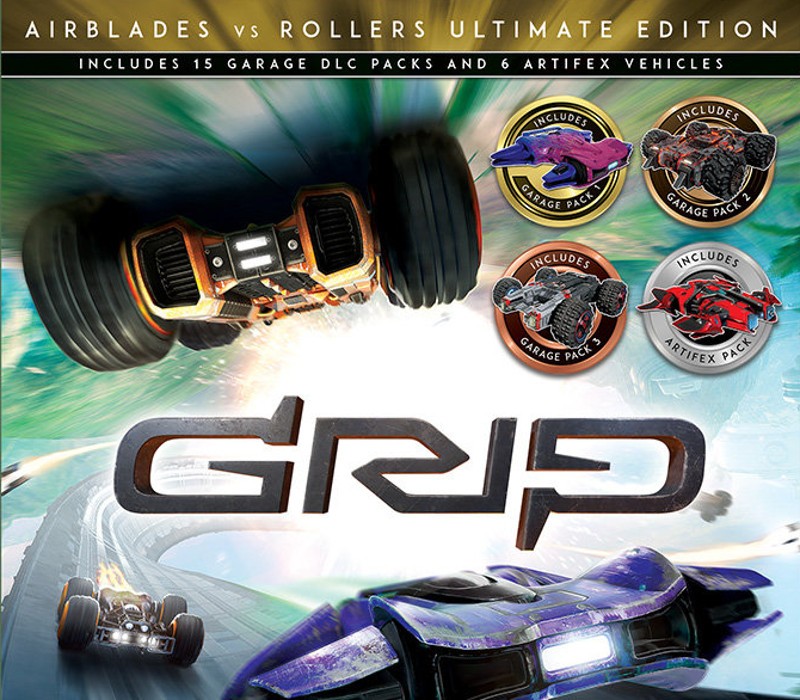 GRIP: Combat Racing Airblades vs Rollers Ultimate Edition EU PC Steam CD Key