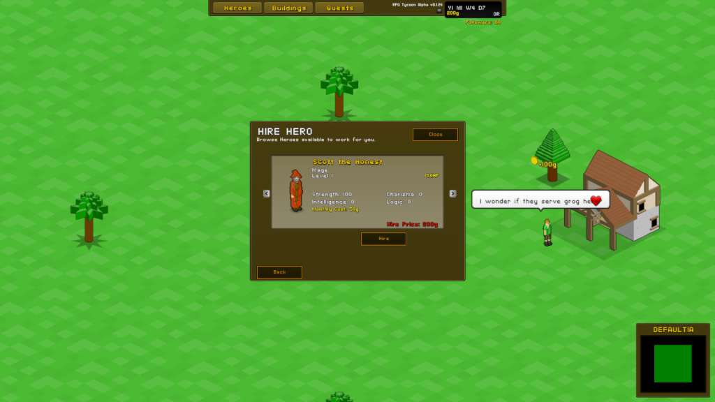 RPG Tycoon + Soundtrack Steam CD Key