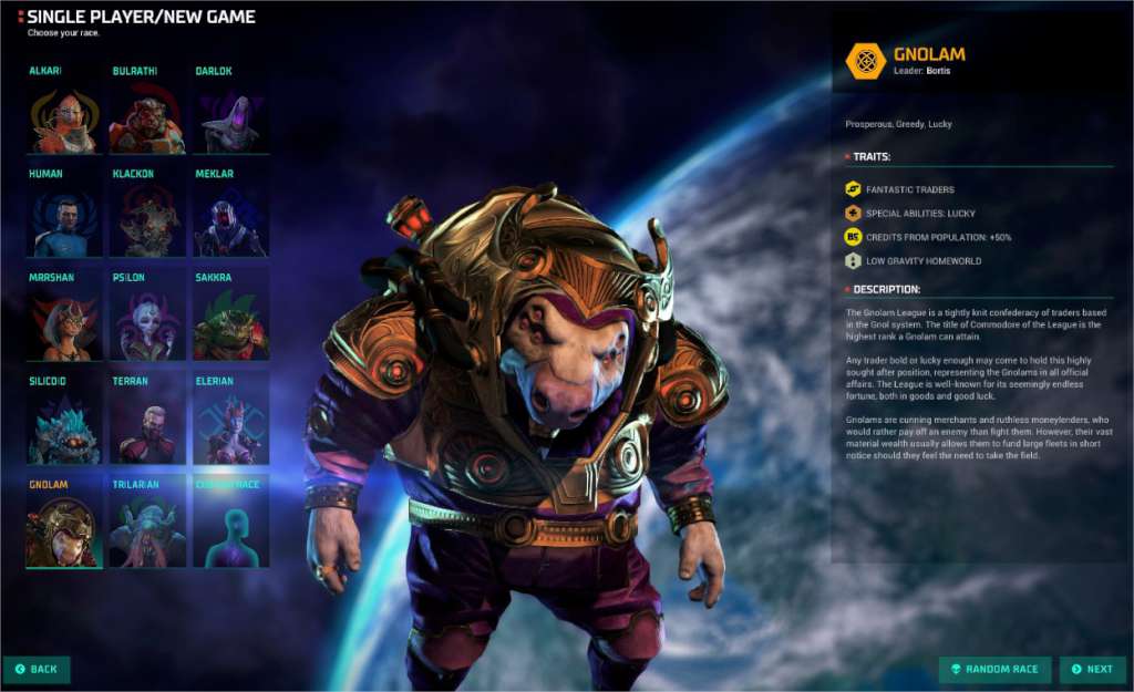 Master of Orion: Revenge of Antares Race Pack Steam Altergift