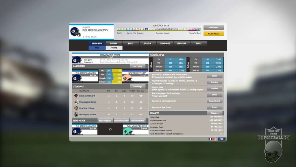 Front Page Sports Football Steam CD Key