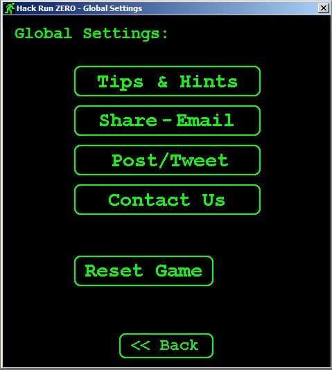 Hack Run ZERO Steam CD Key