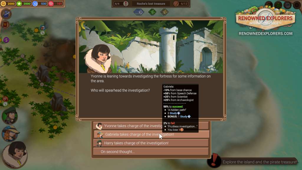 Renowned Explorers: International Society Steam Gift