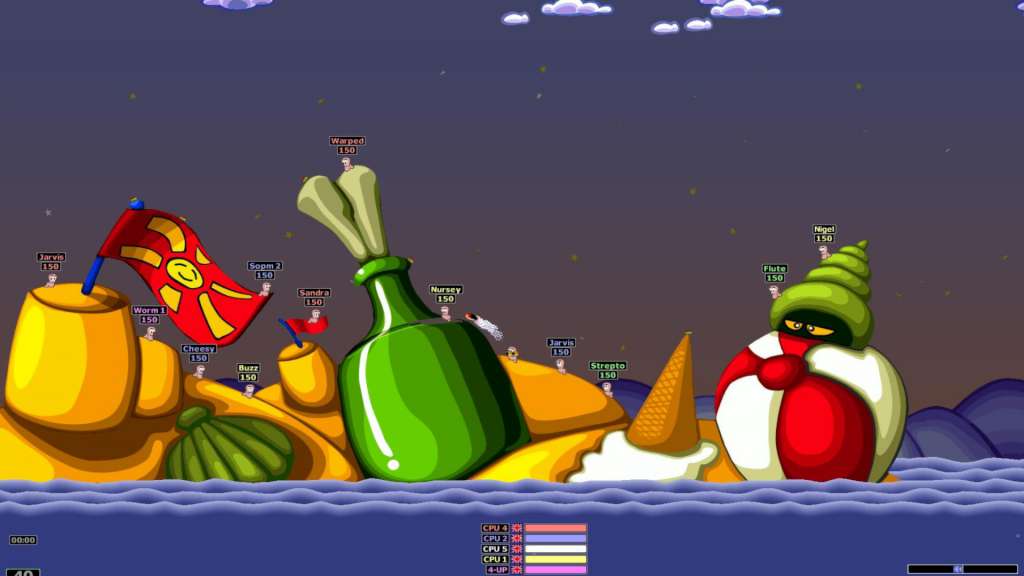 Worms Armageddon EU Steam CD Key