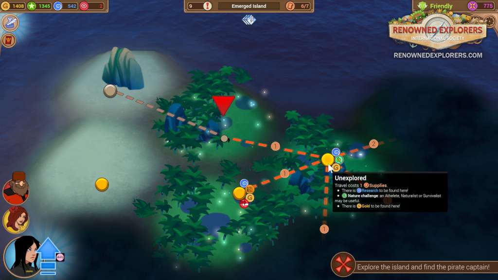 Renowned Explorers: International Society Steam Gift