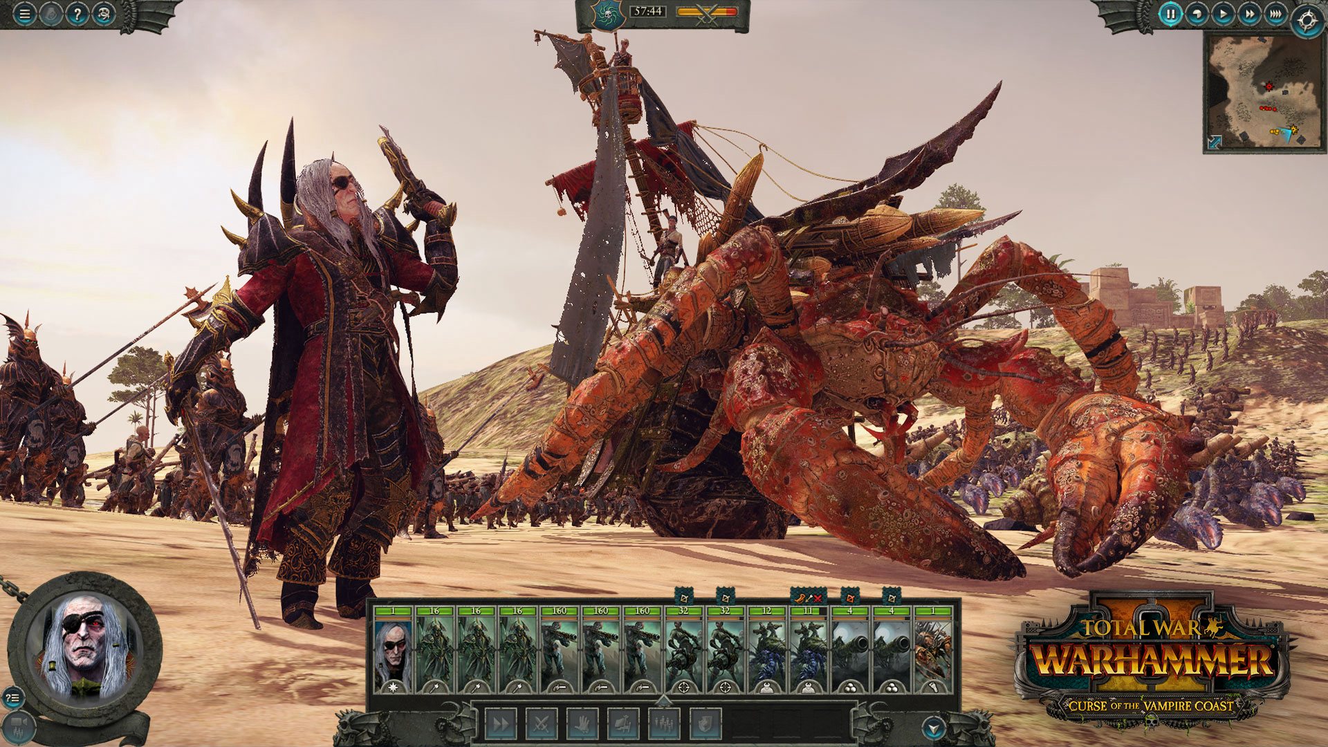 Total War: WARHAMMER II - Curse of the Vampire Coast DLC EU PC Steam CD Key