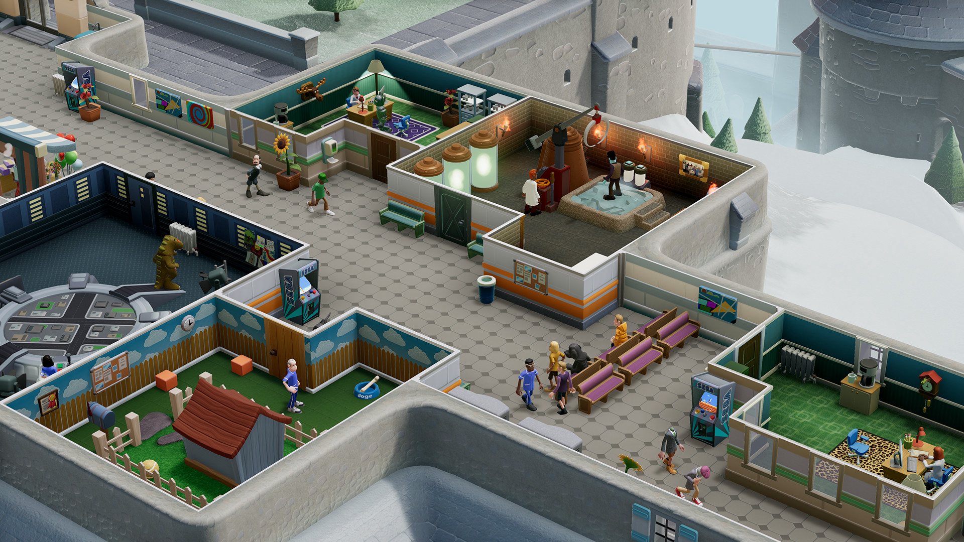 Two Point Hospital - Bigfoot DLC NA/Oceania/Africa PC Steam CD Key