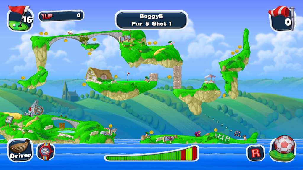 Worms Crazy Golf PC Steam CD Key