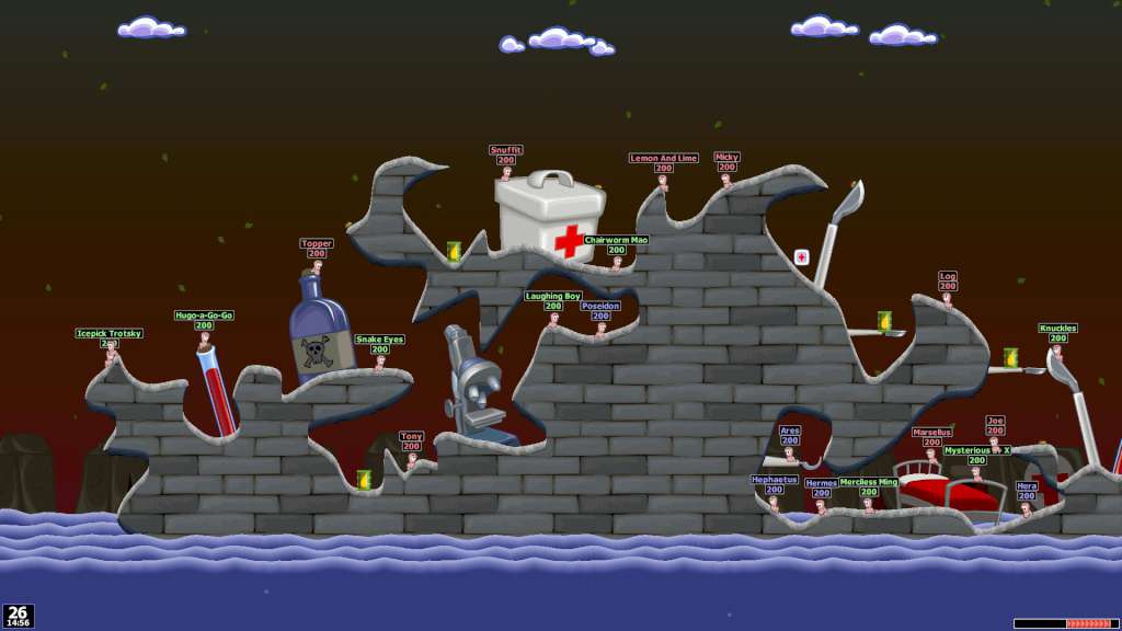 Worms World Party Remastered PC Steam CD Key