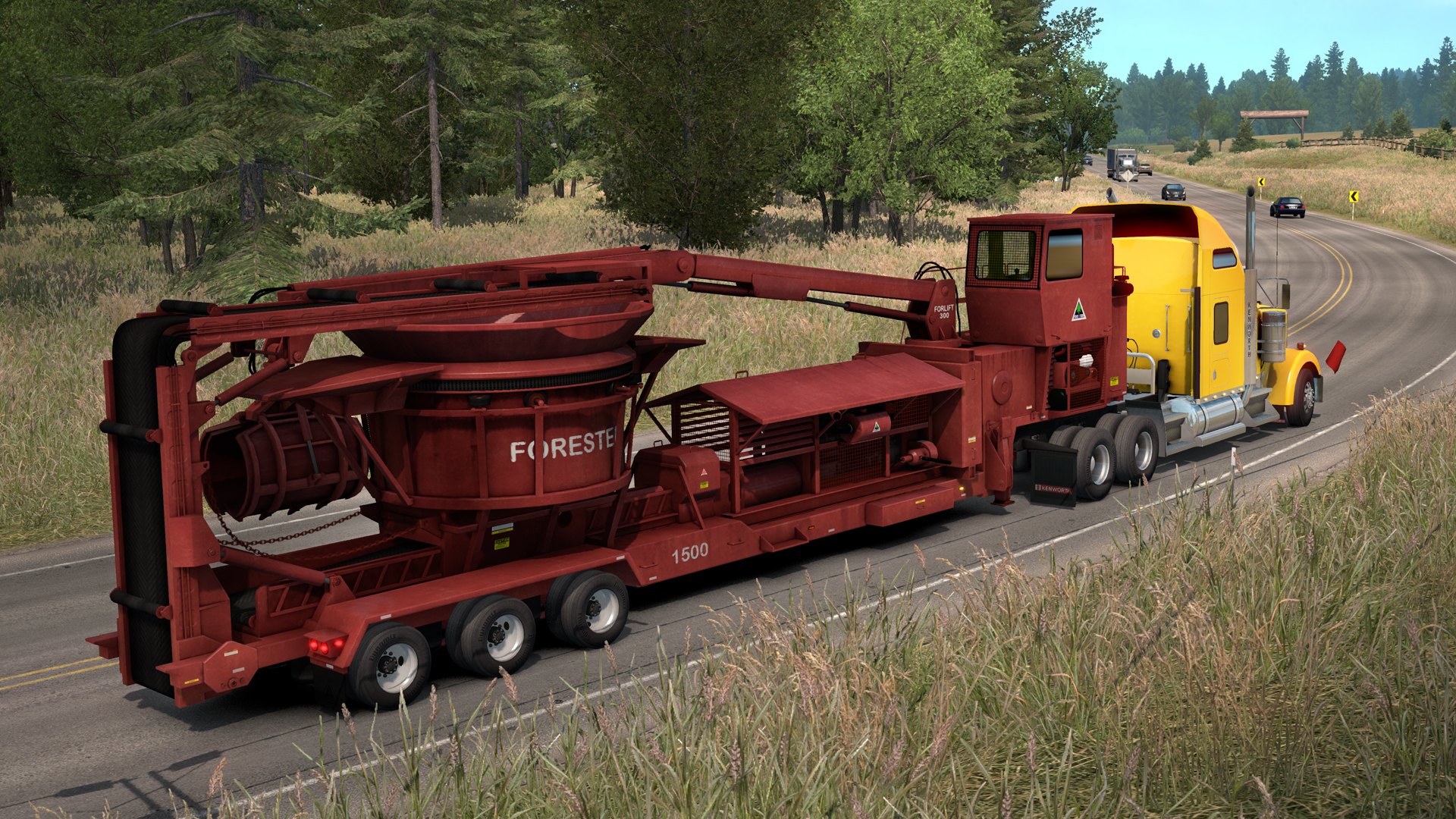 American Truck Simulator - Forest Machinery DLC Steam Altergift