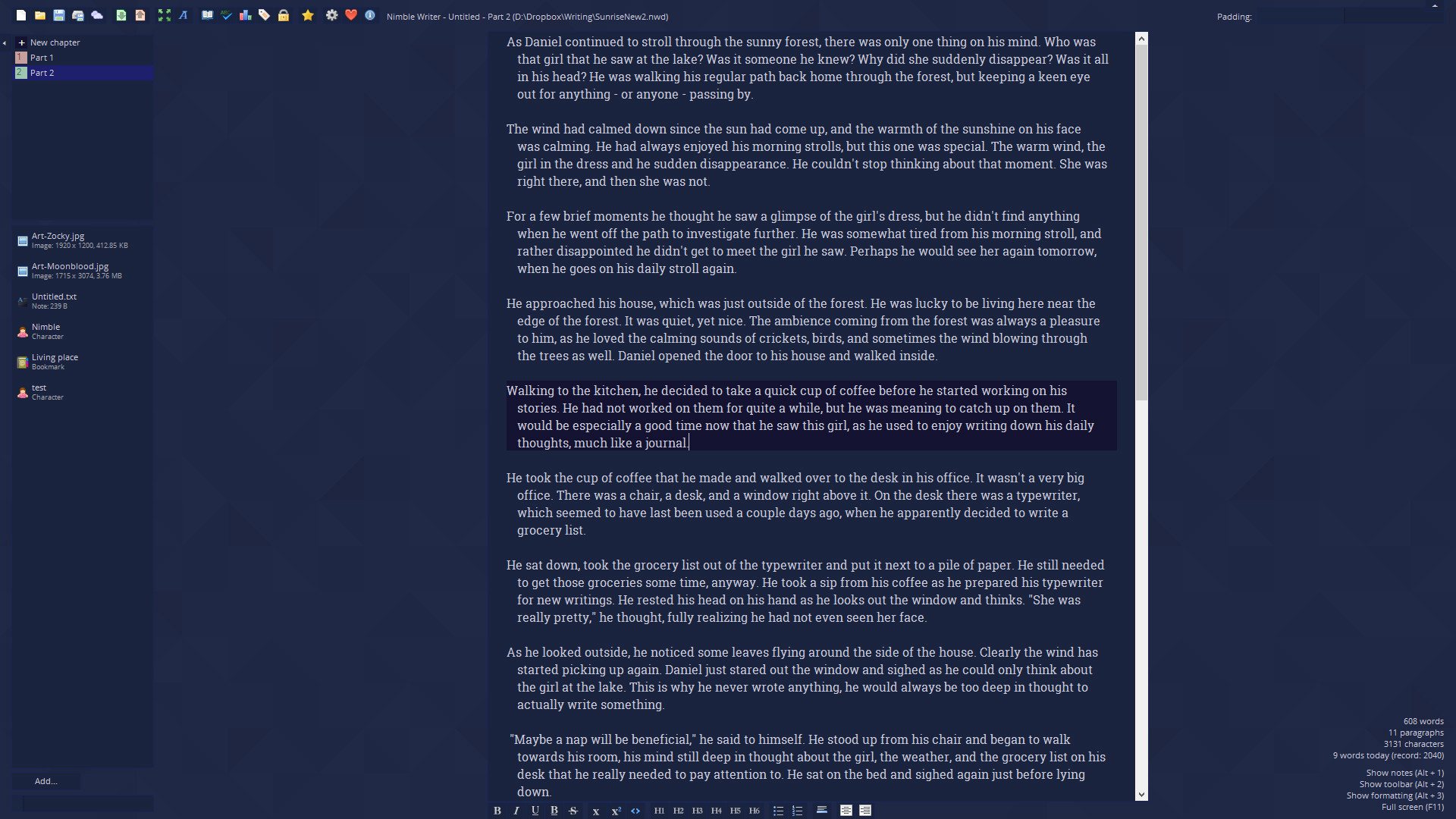 Nimble Writer Steam CD Key