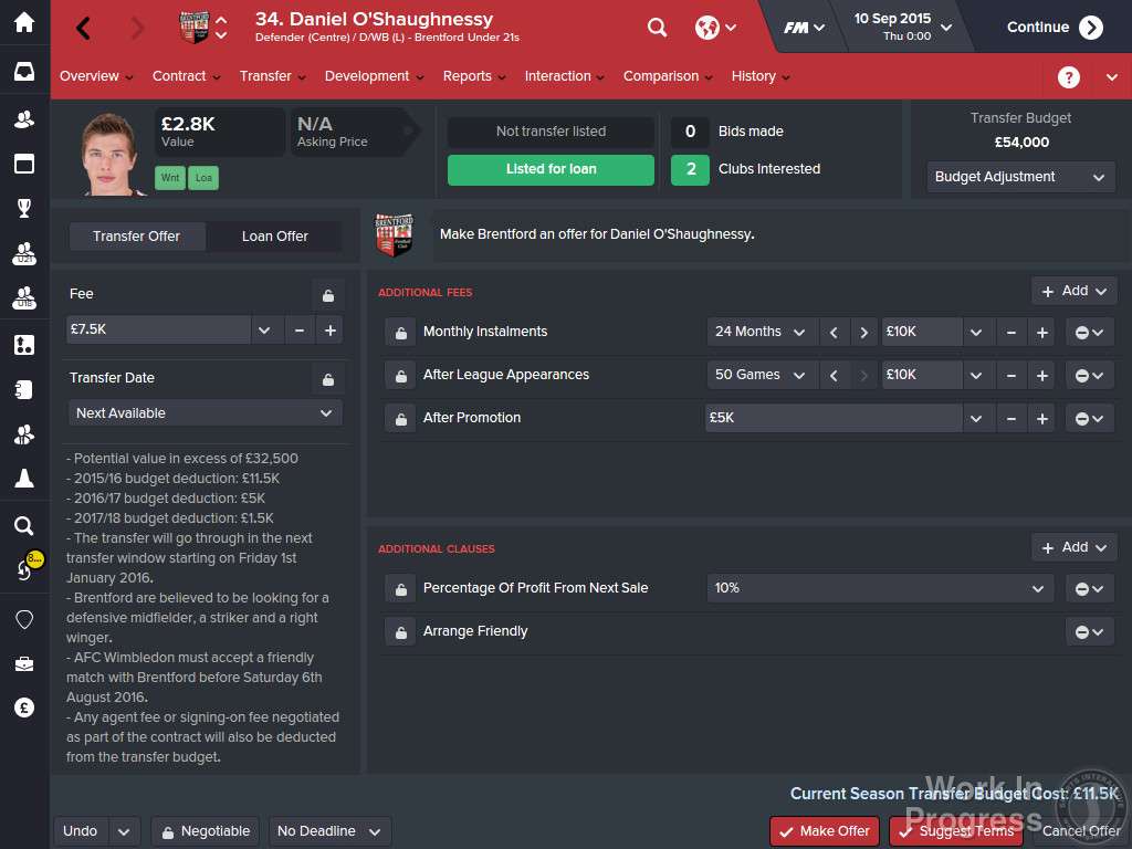 Football Manager 2016 PC Steam CD Key