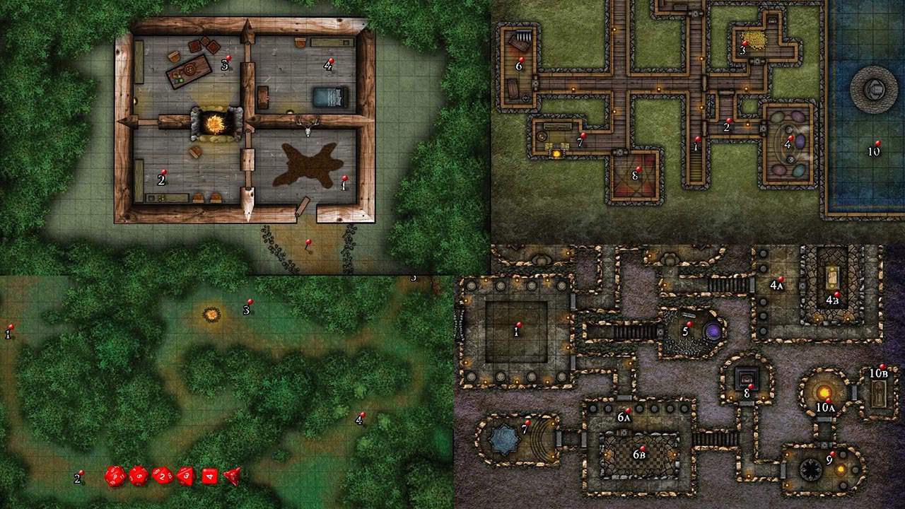 Fantasy Grounds - Mini-Dungeon Tome (5E) DLC Steam Altergift