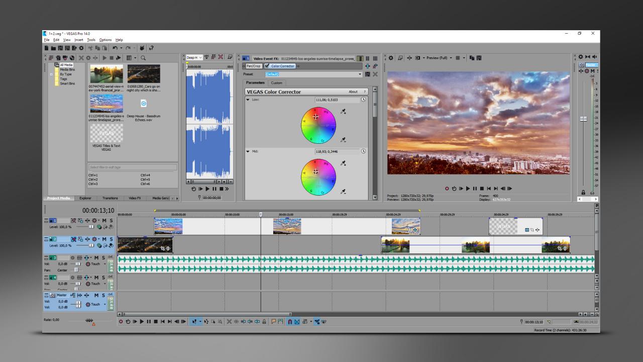 VEGAS Pro 14 Edit Steam Edition South East Asia Steam Gift