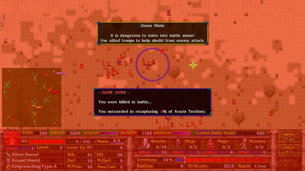 Avaris 2: The Return of the Empress PC Steam CD Key