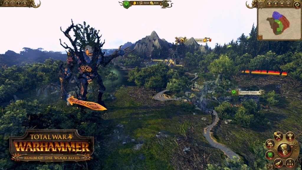 Total War: Warhammer - Realm of The Wood Elves DLC EU PC Steam CD Key