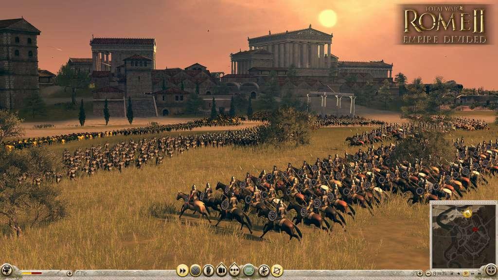 Total War: ROME II - Empire Divided EU DLC PC Steam CD Key