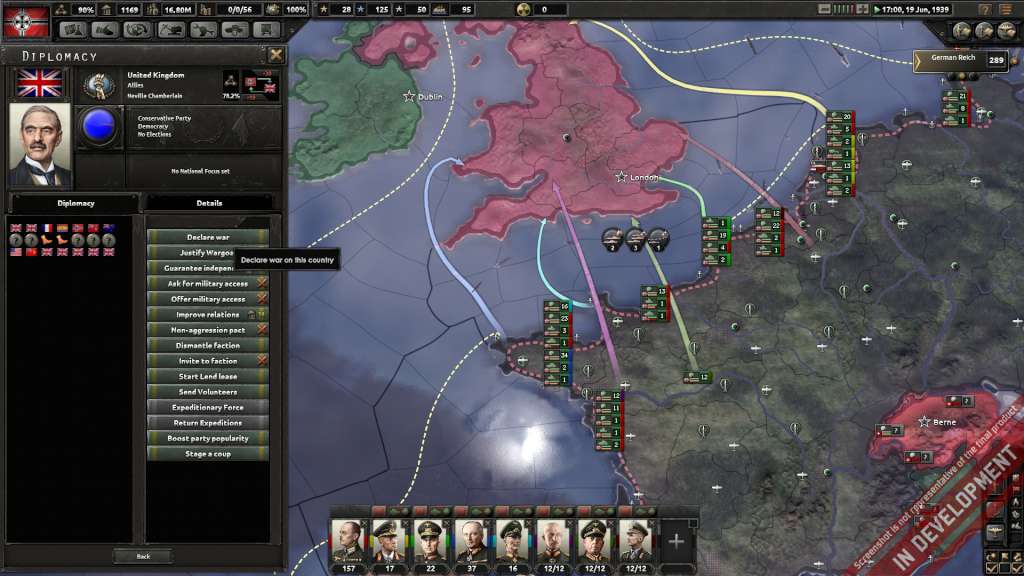 Hearts of Iron IV: Cadet Edition EU PC Steam CD Key