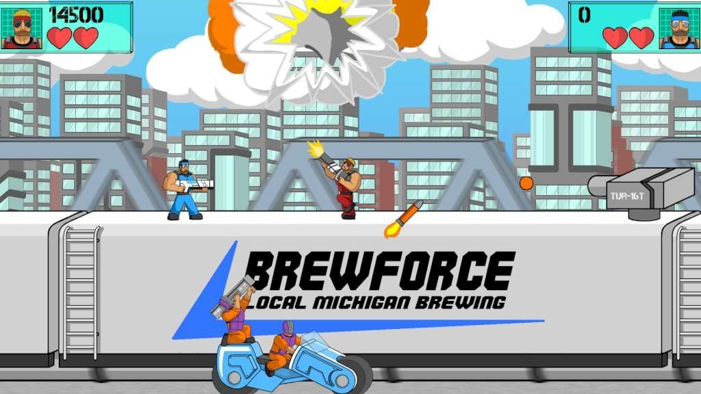 Machine Gun Train Run Steam CD Key