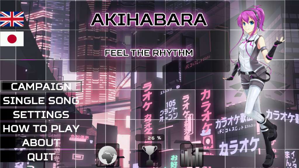 Akihabara - Feel the Rhythm PC Steam CD Key