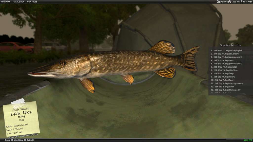 Carp Fishing Simulator PC Steam CD Key