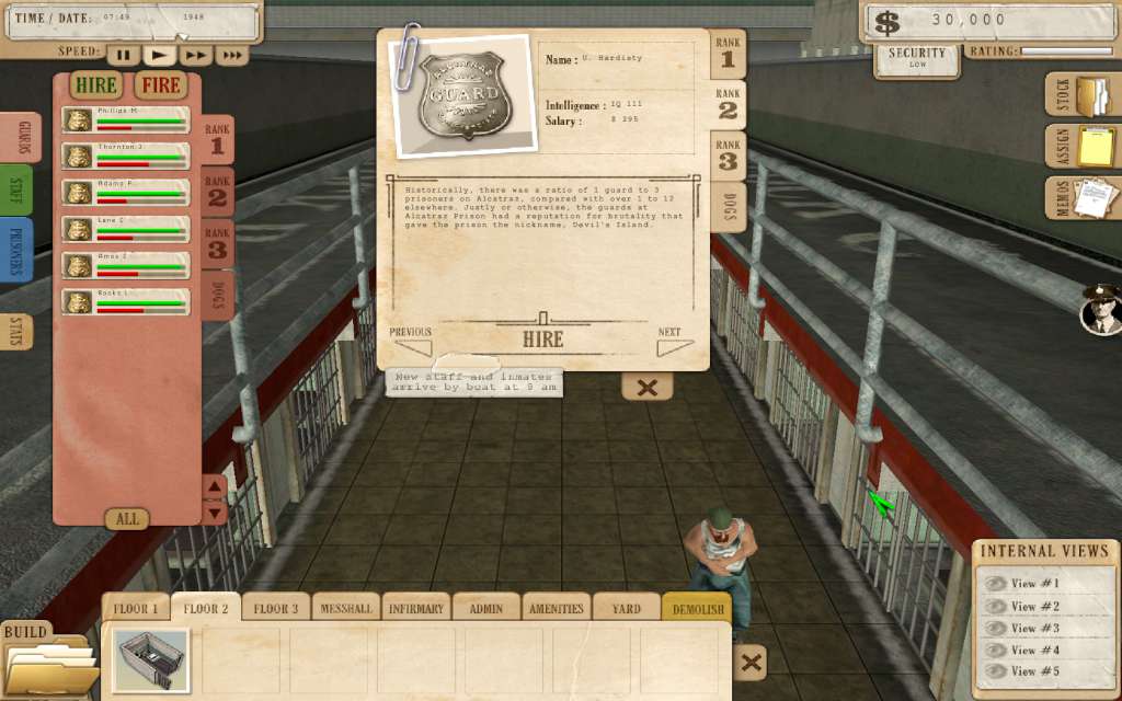 Prison Tycoon Alcatraz PC Steam CD Key